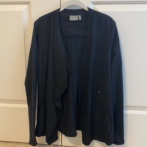 Athleta black long sleeve wrap